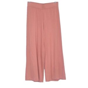 Laila Jayde Antique Rose wide leg crop pants, size Small, NWT